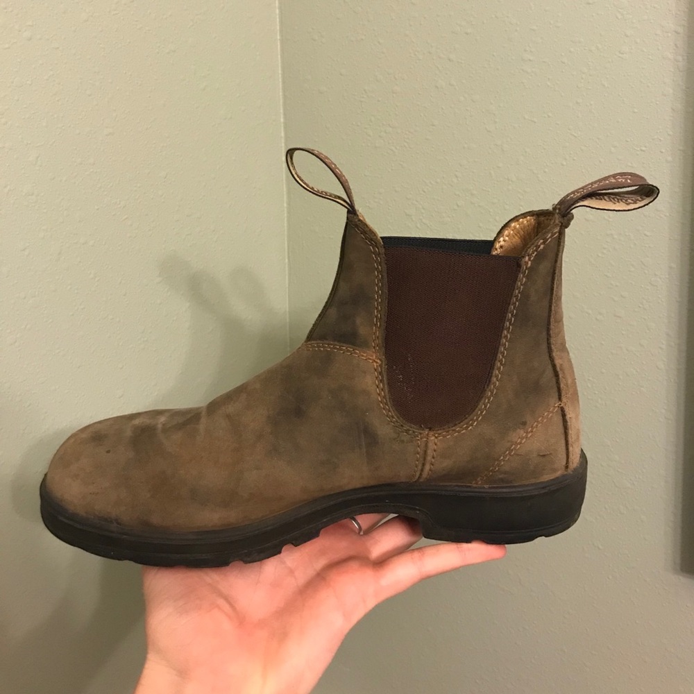 Blundstone 585 Rustic Brown Boots, AU 5, US WM 8
